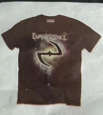 Buy Evanescence Bandmerch Black T Shirt  Size XL • 12.99£