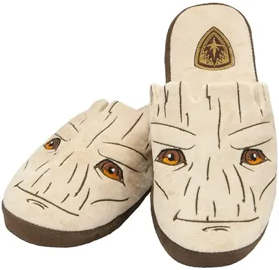 Buy Marvel Comics Guardians Of The Galaxy Groot Slip On Slippers Size 5-7 • 26.49£