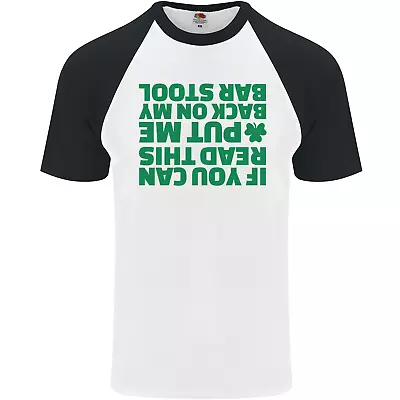 Buy Back On My Bar Stool St Patricks Day Mens S/S Baseball T-Shirt • 12.99£