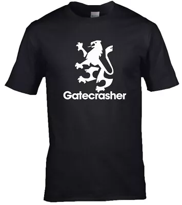 Buy Gatecrasher Nightclub Clubbing Legendary Logo Premium Cotton Ring Spun T-shirt • 14.99£
