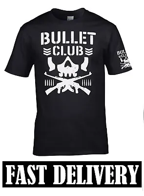Buy Bone Soldier Bullet Club Njpw Fancy Dress 90s Retro Sports Wrestler T-shirt • 13.99£