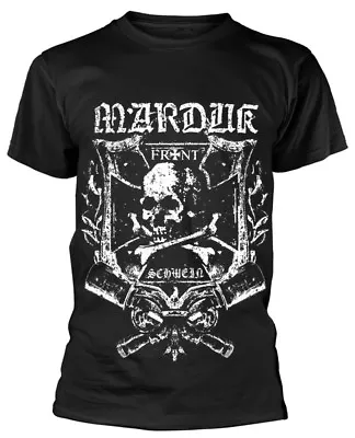 Buy Marduk Frontschwein Shield T-Shirt - OFFICIAL • 16.29£