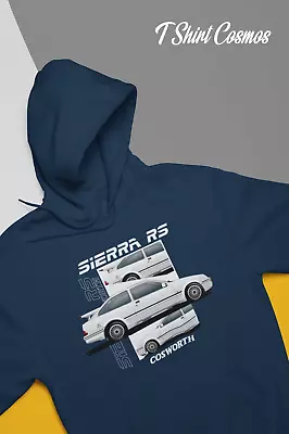Buy Retro Ford RS Cosworth  Hoodie, Classic Car, Dad Gift, Old School Mens Clothing • 22£