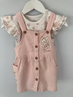 Buy THIS DRESS Is BNWOT BAMBI Disney 2pc Dress Set Baby Girls Clothing 3-6 Months • 4.75£