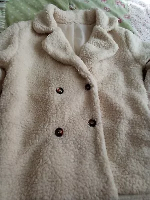 Buy Double Breasted Lightweight Teddy Bear Jacket. Armpit Across 24 Inches (18?) • 2£
