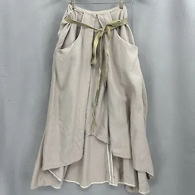 Buy INAISCE Skirt Wrap Unisex Large Wrap Linen Lagenlook Industrial Minimalist Beige • 136.36£