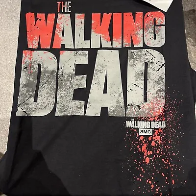 Buy The Walking Dead Zombies Cracked T Shirt New Official Tv Series Show Amc • 7.90£