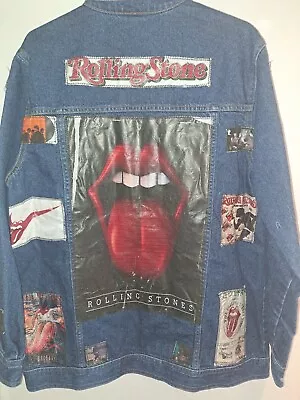 Buy Rolling Stones Denim Jacket Size M Brand New Without Tags See Pics • 9.99£