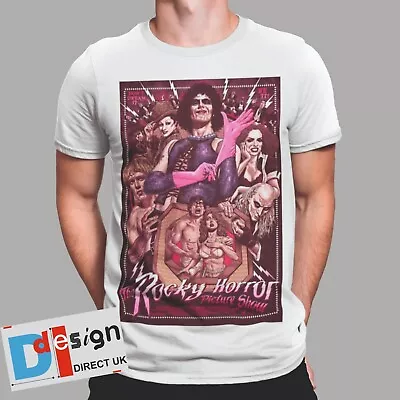 Buy Rocky Horror T-Shirt Picture Show Movie Retro Film 70s 80s Colour Poster PRIDE • 5.99£