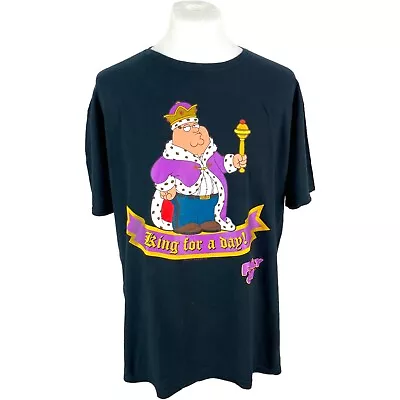 Buy Family Guy T Shirt XL Black Graphic Cartoon 2010 T Shirt Mens Oversized Hipster • 22.50£
