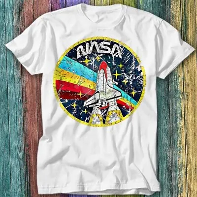 Buy Nasa Distressed Logo Space Agency T Shirt Top Tee 277 • 6.70£