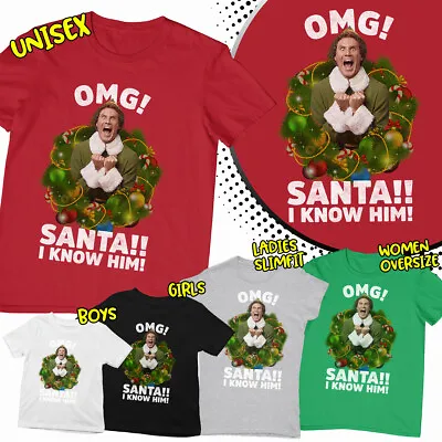Buy Funny Merry Christmas You Stink Buddy The Elf Christmas Movie Unsiex T-Shirt • 6.99£