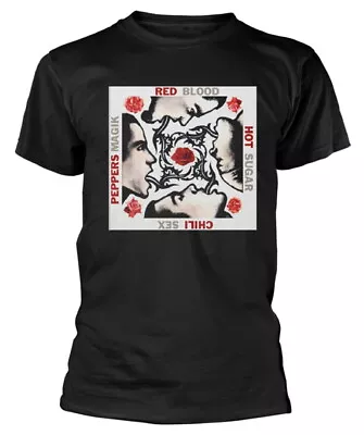 Buy Red Hot Chili Peppers Blood Sugar Sex Magik Square Black T-Shirt OFFICIAL • 16.29£