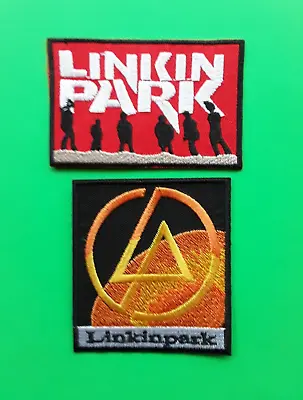 Buy LINKIN PARK EMBROIDERED IRON OR SEW ON PATCHES X 2 • 5.99£