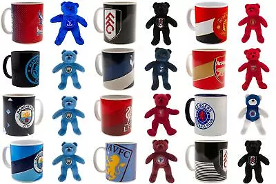 Buy Official Premier League Football Club Merch Mug & Beanie Bear Gift Set • 14.59£