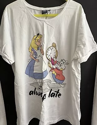 Buy Disney Alice In Wonderland T.Shirt Size 18 • 6£