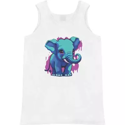 Buy 'Funky Blue Elephant' Adult Vest / Tank Top (AV043590) • 9.99£