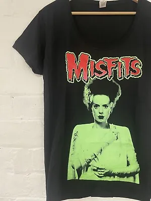 Buy Misfits Famous Monsters Bride Frankenstein T-shirt Size XL New Horror Punk • 7£