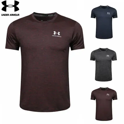 Buy Under Armour Men's UA Short Sleeve T-shirt Fitness Gym Running Quick-drying Tops • 15.89£