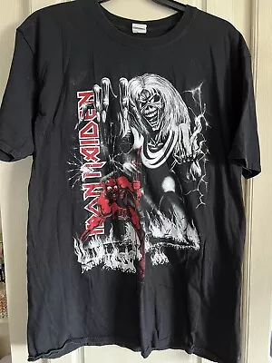 Buy Iron Maiden Number If The Beast T Shirt XL • 4.99£