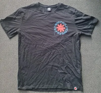 Buy Official Red Hot Chilli Peppers Black Logo T-Shirt Size XL Used VGC • 12.64£