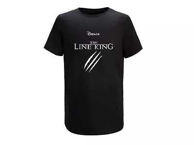 Buy The Line King T-Shirt Black (Lion King Funny)party  Shirt Dad Joke  • 15£