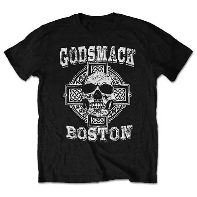 Buy Godsmack Boston Skull Official Tee T-Shirt Mens • 15.99£