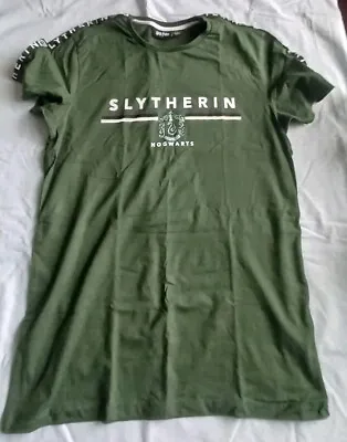 Buy Harry Potter Slytherin Green T-Shirt, Size L • 5£