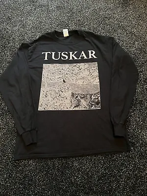 Buy TUSKAR Band Praise The Riff Medium Longsleeve Shirt Mastodon Baroness YOB Gojira • 17.95£