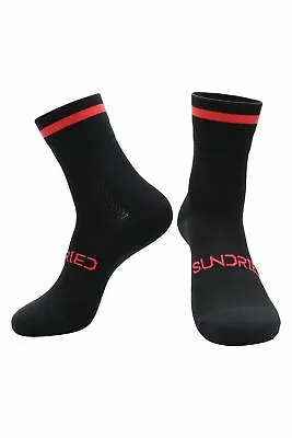 Buy Sundried Black Road Bike Cycle Socks Premium MTB And Road Bike Cycle Clothing • 6.50£