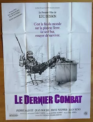 Buy THE LAST BATTLE Besson Jean Reno Sci-fi Original LARGE French Movie Poster R80s • 37.59£