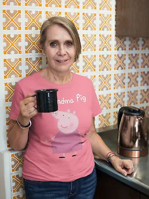 Buy Grandma Pig Pink T-Shirt-Gift Present Christmas Birthday Tee Top Perfect Family • 8.99£