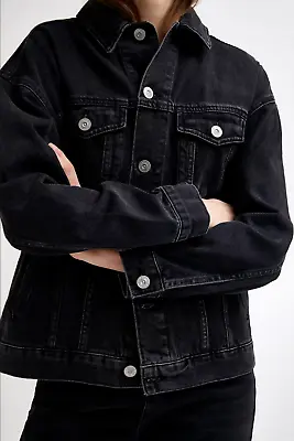 Buy £56.00 New Missguided Boyfriend Jacket Oversized Denim Jacke • 10£
