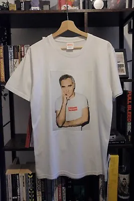 Buy Supreme X Morrissey T-Shirt White Medium 2016  • 100£