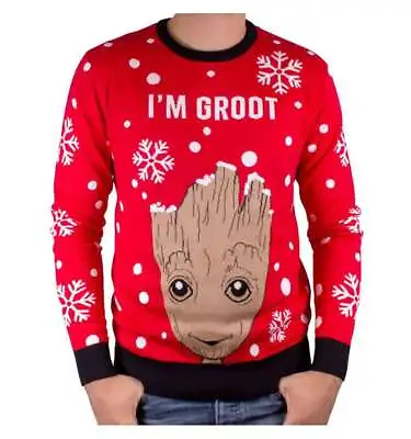 Buy Marvel - Guardians Of The Galaxy - I'm Groot Christmas Sweater - XL • 47.66£