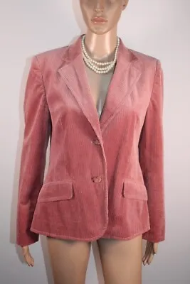 Buy Vintage Basler Pink Corduroy Jacket Shoulder Pads, Uk Size 10 • 15£