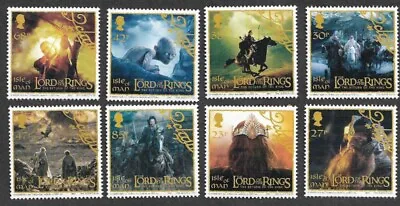 Buy Isle Of Man Lord Of The Rings Set Mnh Tolkien -2003 Literature Films • 6.95£