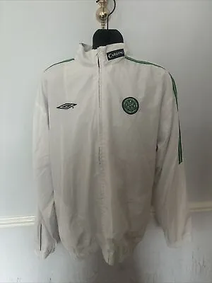 Buy Celtic FC  Umbro Mens  Jacket Windbreaker Carling Size XL Extra Large • 40£