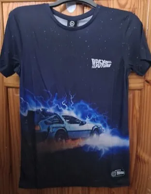 Buy  JustHype Mens Back To The Future  Delorean T Shirt Size Small ~ New  • 14.99£