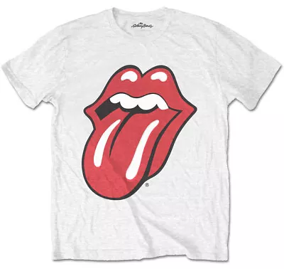 Buy The Rolling Stones Classic Tongue White Kids T-Shirt OFFICIAL • 15.19£