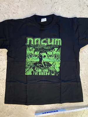 Buy Nasum T Shirt, Grindcore, Napalm Death, Wormrot, Feastem, Righteous Pigs, ENT • 13.77£