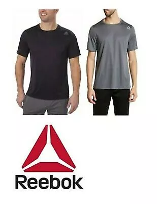 Buy Reebok Mens Speedwick Active Mesh Hidden Pocket T Shirt -US Sizes - CLEARANCE • 5.99£