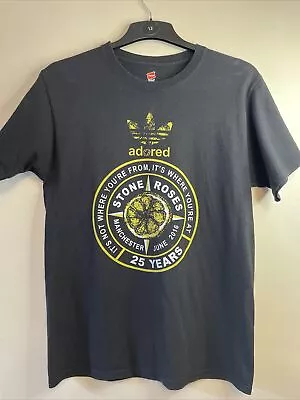 Buy Stone Roses Adored Manchester June 2016 T-shirt 25yrs Hanes Sz M Uk Unisex VGC • 19.99£