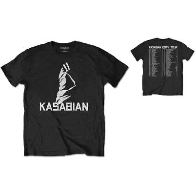 Buy Kasabian Unisex T-Shirt: Ultra Face 2004 Tour (Back Print) OFFICIAL NEW  • 19.88£