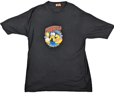 Buy Vintage 2003 The Simpsons Springfield USA Drinking Club Homer T-Shirt - Large L • 9£