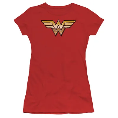 Buy Wonder Woman  Golden  Women's Adult Or Girl's Junior Babydoll Tee • 28.91£