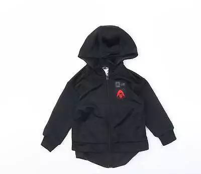 Buy Adidas Boys Black Jacket Size 3 Years Zip - Star Wars • 10£
