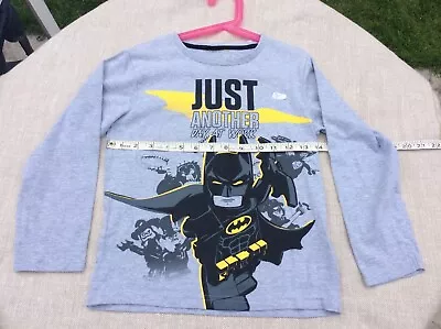 Buy BOYS TOP BATMAN AGE 8 Years Long Sleeves 91 Cotton Superb Item JUST ANOTHER DAY • 2.99£