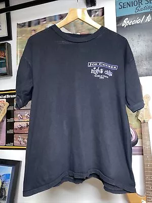 Buy Joe Cocker Night Calls Tour 1992 T Shirt Vintage XL Band Rare • 15£
