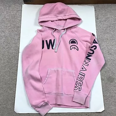 Buy Pink Hoodie Front Pocket Pullover Drawstring To Hood Jack Wills Size 10 • 8£